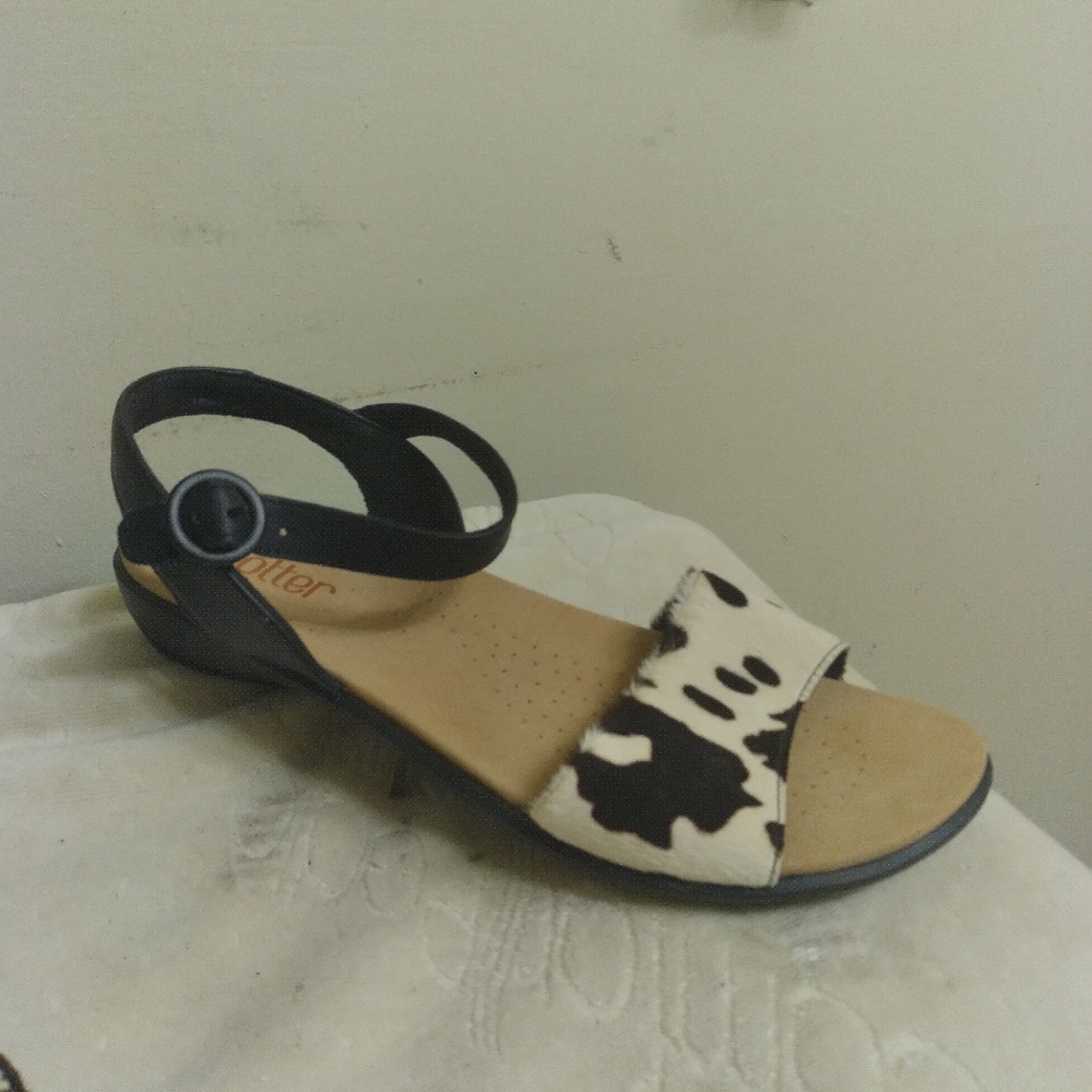 Womens HOTTER Sandals, Size 9, New, English Made, Animal Skin, No Blemishes - Picture 5 of 16